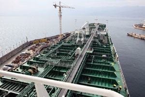 Rijeka, 28. veljače 2011. - paluba tankera 'Pomer'